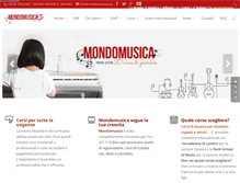 Tablet Screenshot of mondomusica.org
